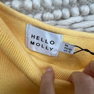 Jade midi dress in Yellow